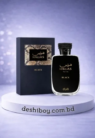 Rasasi Hawas Black EDP for Men